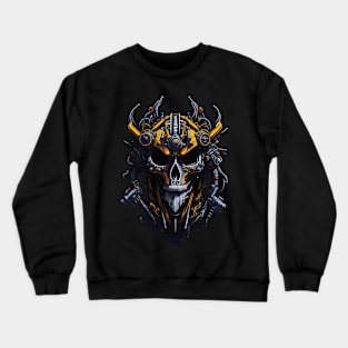 Mecha Skull S01 D93 Crewneck Sweatshirt